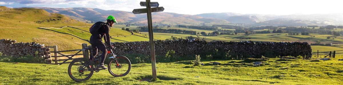 mountain bike wainwright's C2C